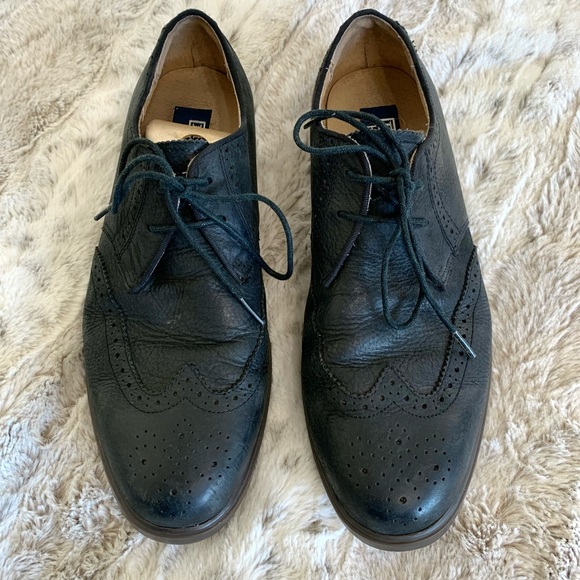 Polo Ralph Lauren Black Leather Wingtip Oxfords main image 7